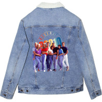 Beverly-hills-90210 Unisex Sherpa-lined Denim Jacket | Artistshot