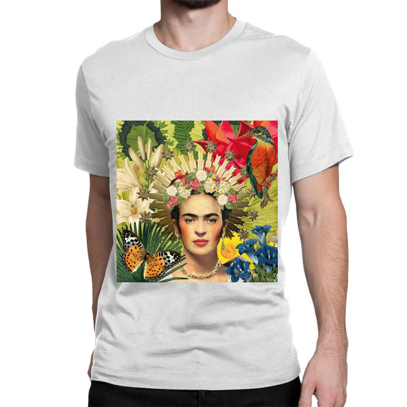 Frida Kahlo Nature Classic T-shirt by GiaMuller | Artistshot