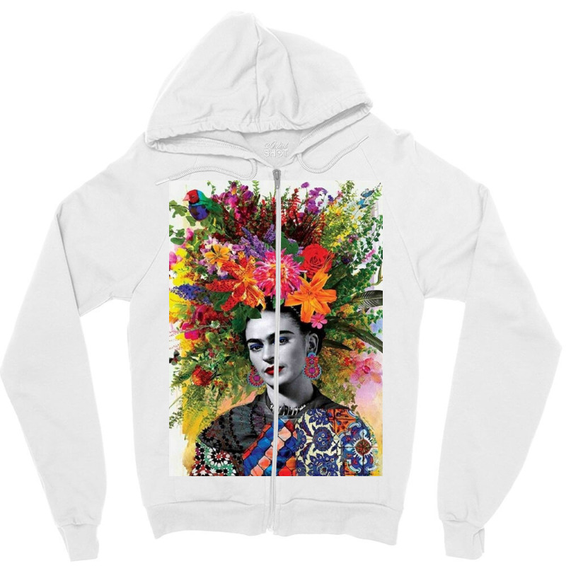 Frida Kahlo Charming Women Zipper Hoodie by GiaMuller | Artistshot