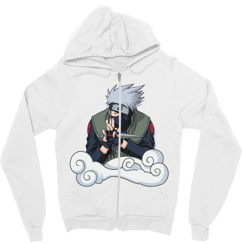 Kakashi Non Jutsu Zipper Hoodie | Artistshot