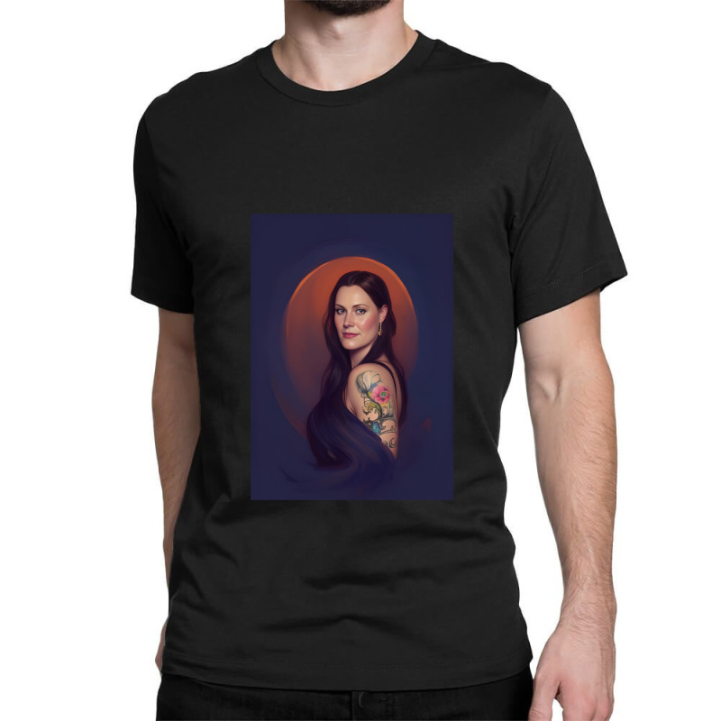 Floor Jansen Fanart Classic T-shirt | Artistshot