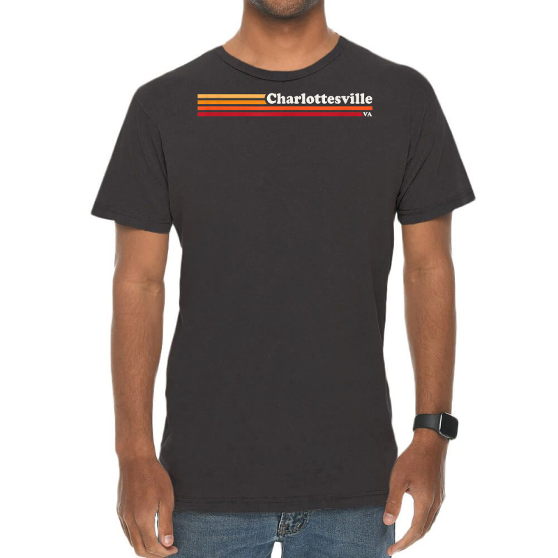 Vintage 1980s Graphic Style Charlottesville Virgin Vintage T-shirt | Artistshot