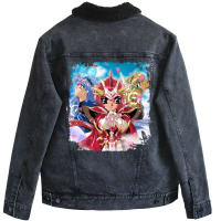 Magic Knight Unisex Sherpa-lined Denim Jacket | Artistshot