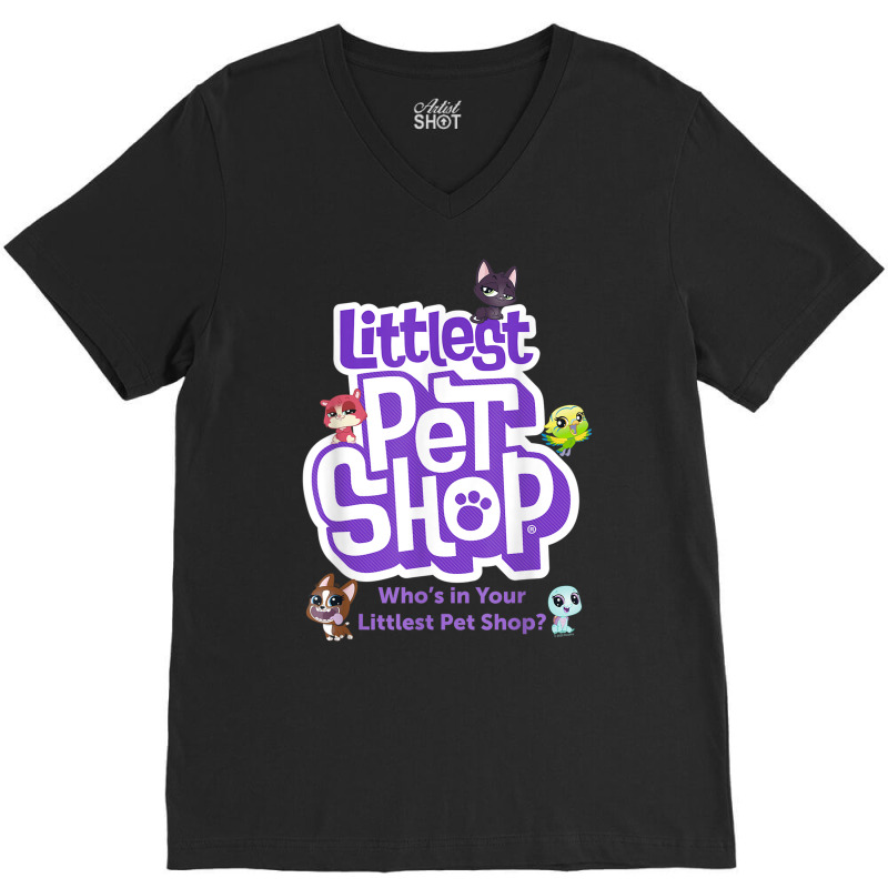 Littlest Pet Shop Who's In Your Shop T Shirt V-Neck Tee by galloywa | Artistshot