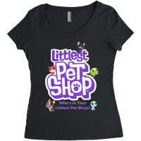 Littlest Pet Shop Who's In Your Shop T Shirt Women's Triblend Scoop T-shirt | Artistshot