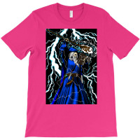 Merlin   Traditional High Fantasy Wizard (blue) T-shirt | Artistshot