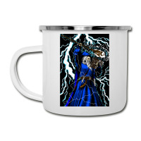 Merlin   Traditional High Fantasy Wizard (blue) Camper Cup | Artistshot