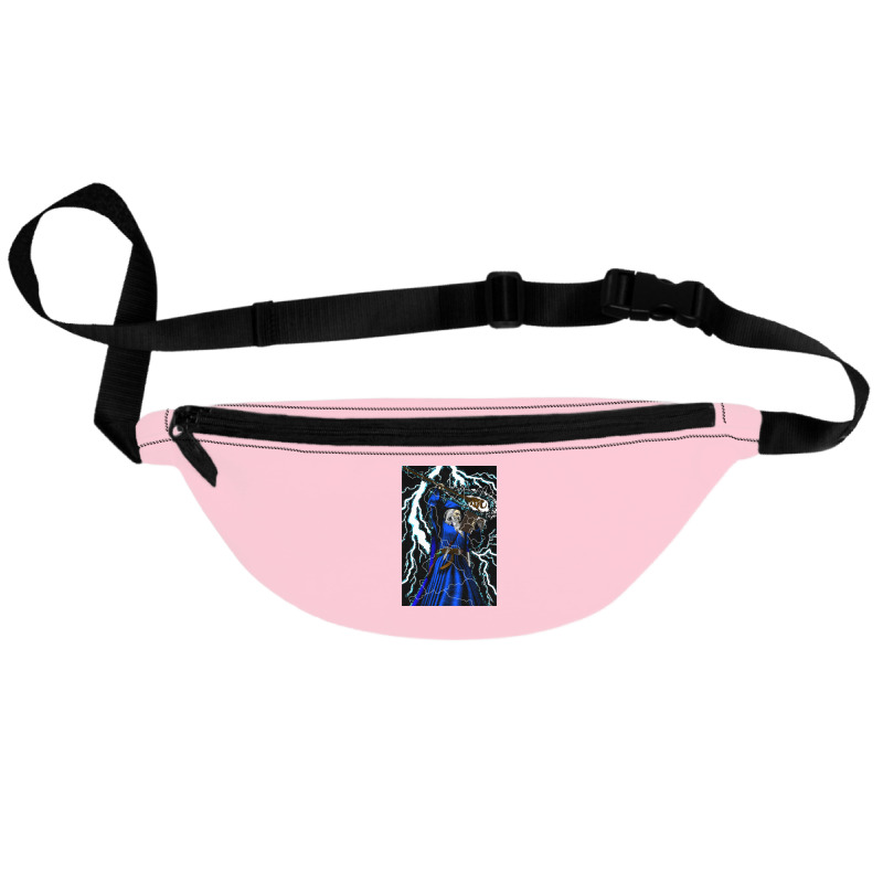 Merlin   Traditional High Fantasy Wizard (blue) Fanny Pack | Artistshot