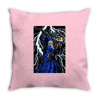 Merlin   Traditional High Fantasy Wizard (blue) Throw Pillow | Artistshot