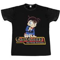 Case Closed One Truth Prevails Detective Conan Graphic T-shirt | Artistshot