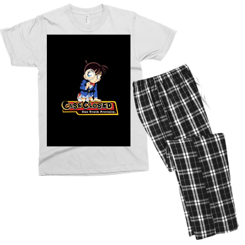 Case Closed One Truth Prevails Detective Conan Men's T-shirt Pajama Set by GordonSchwindt | Artistshot