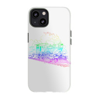 Railroad Model Train Steam Train Glow Model Railro Iphone 13 Case | Artistshot