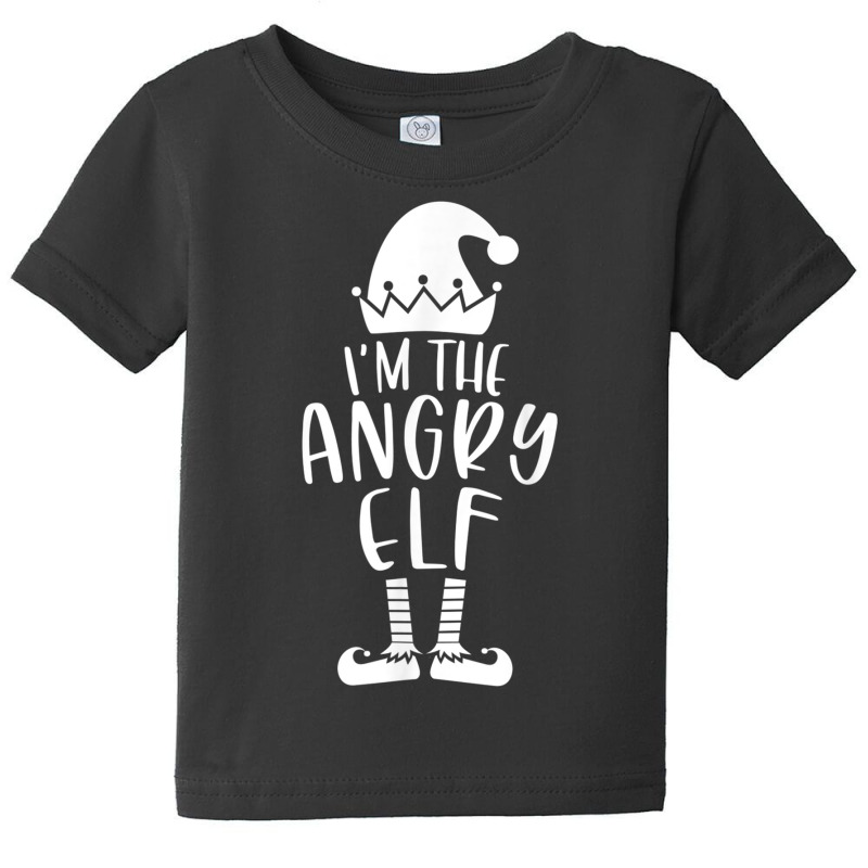 I'm The Angry Elf Family Matching Group Christmas Baby Tee by voutsro | Artistshot