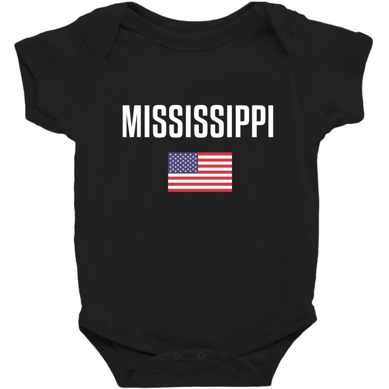 Mississippi Baby Bodysuit by Chris Ceconello | Artistshot