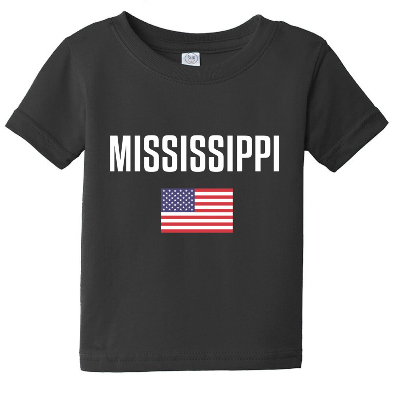 Mississippi Baby Tee by Chris Ceconello | Artistshot