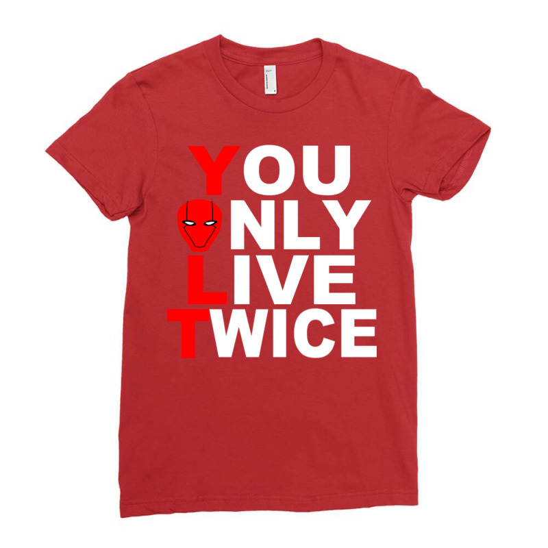 Red Hood You Only Live Twice Ladies Fitted T-Shirt by kheiluherziy | Artistshot