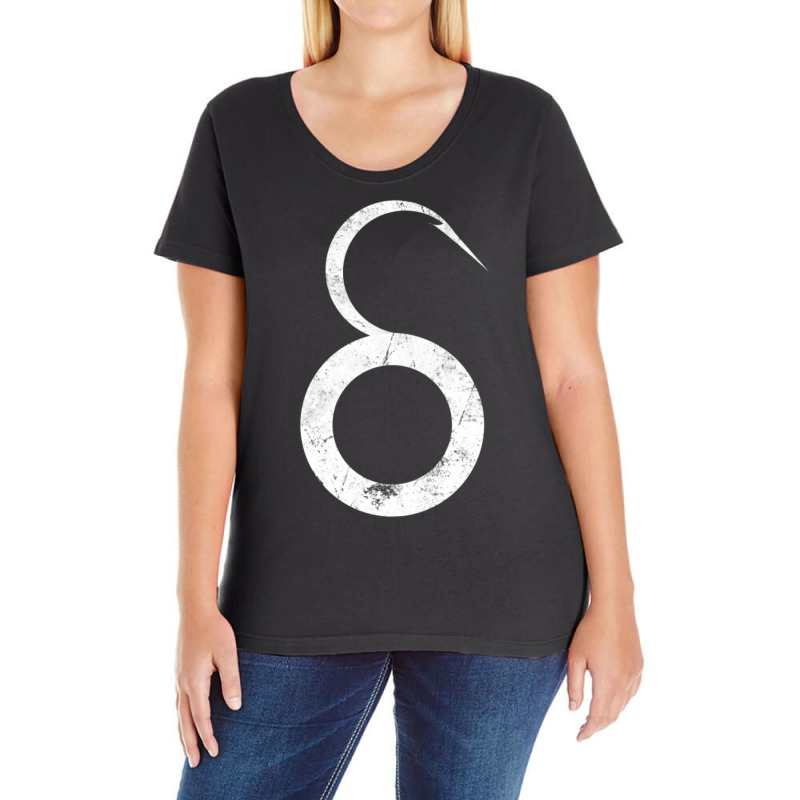 Sandman Despair's Hook Ring Sigil Ladies Curvy T-Shirt by zamzmimoafaka | Artistshot