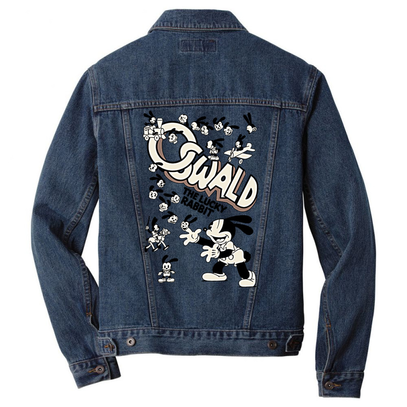 Oswald The Lucky Rabbit  1 Men Denim Jacket by paturusharpek | Artistshot