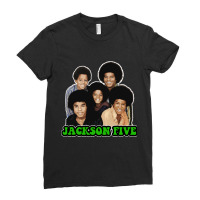 The Jackson Five Ladies Fitted T-shirt | Artistshot