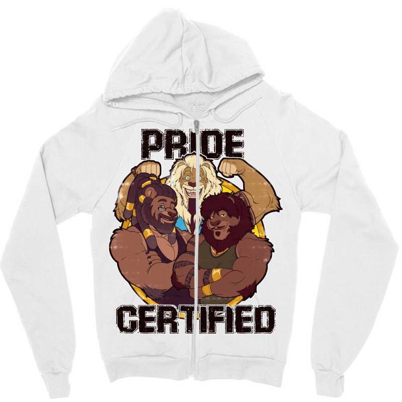 Pride Certified Zipper Hoodie by paturusharpek | Artistshot