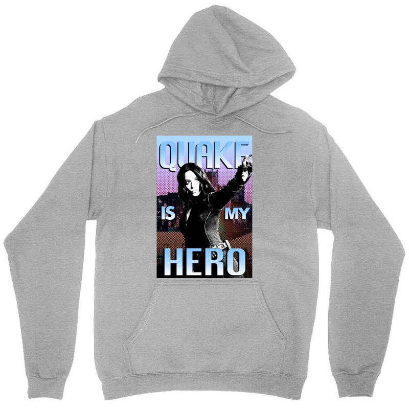 Quake Is My Hero Poster Unisex Hoodie by paturusharpek | Artistshot