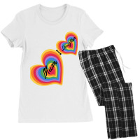 Mum And Daughter Heart Gift Women's Pajamas Set | Artistshot