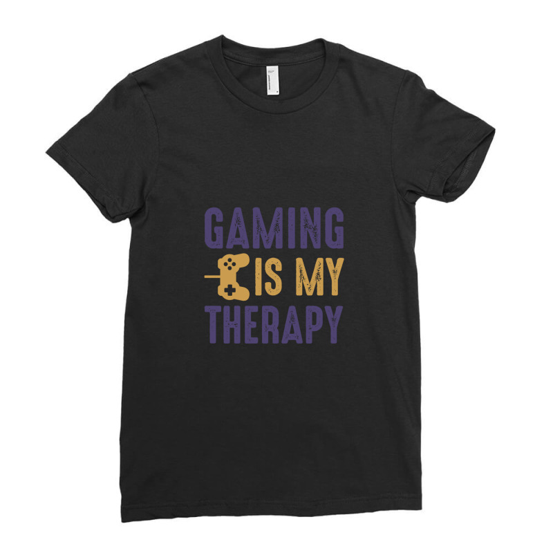 Gaming Is My - Tshirt Ladies Fitted T-shirt | Artistshot