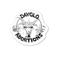 Dayglo Abortions Sticker | Artistshot