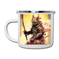 Cat Soldier Camper Cup | Artistshot