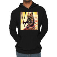 Cat Soldier Lightweight Hoodie | Artistshot