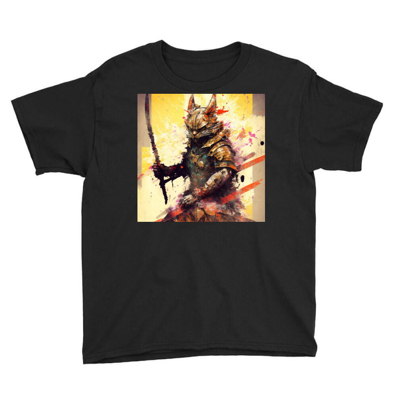 Cat Soldier Youth Tee | Artistshot