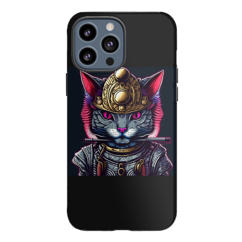 Samurai Cyborg Cat Iphone 13 Pro Max Case | Artistshot