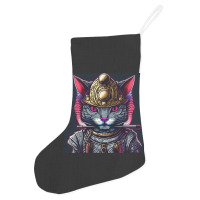 Samurai Cyborg Cat Holiday Stocking | Artistshot