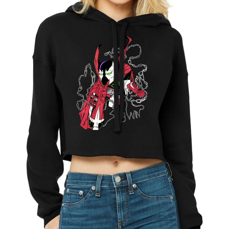 Spawn 8 Cropped Hoodie by obsiipatrysn | Artistshot