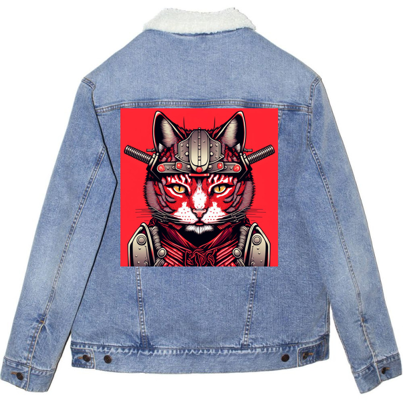 Warrior Unisex Sherpa-lined Denim Jacket | Artistshot