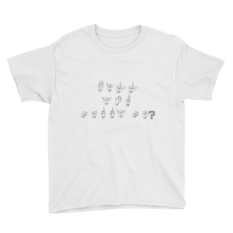 Will You Marry Me Asl American Sign Language T Shi Youth Tee by gabuya | Artistshot