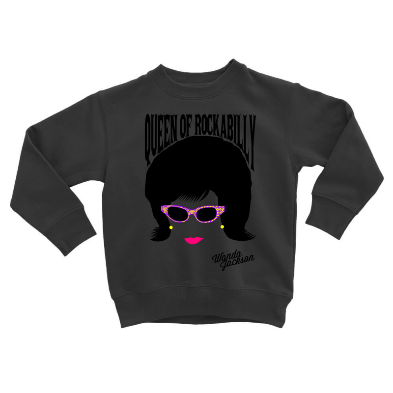 The Queen Of Rockabilly Wanda Jackson Toddler Sweatshirt | Artistshot