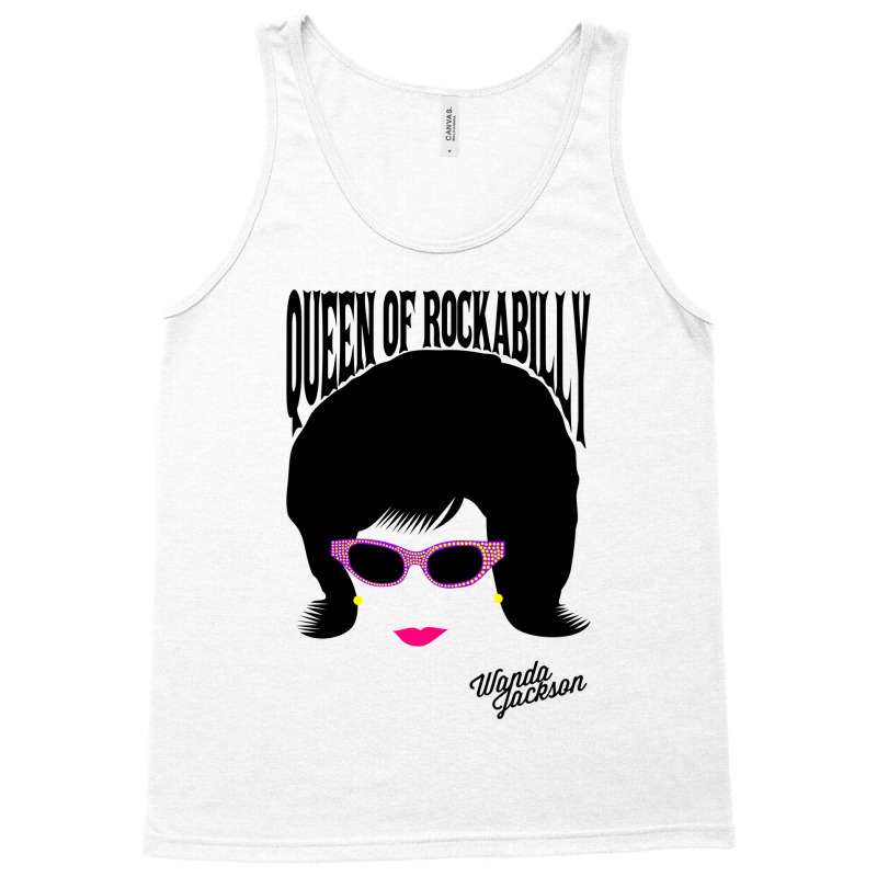 The Queen Of Rockabilly Wanda Jackson Tank Top | Artistshot