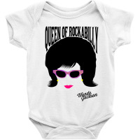 The Queen Of Rockabilly Wanda Jackson Baby Bodysuit | Artistshot