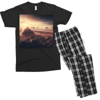 Pyramids Men's T-shirt Pajama Set | Artistshot