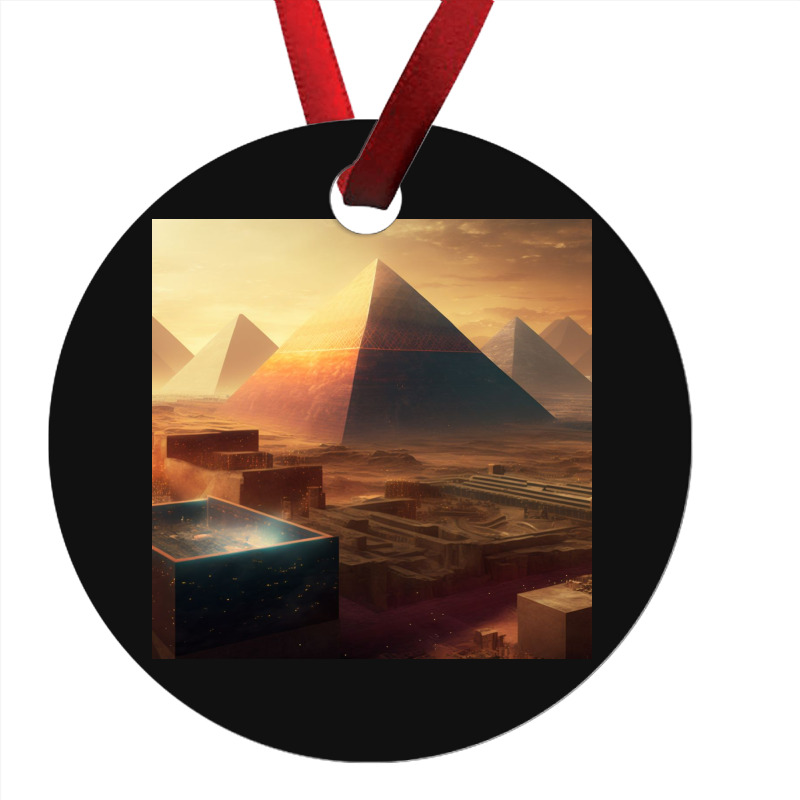 Pyramids Egypt Ornament | Artistshot