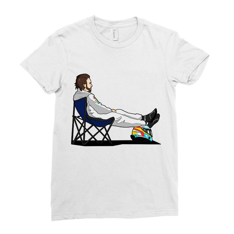 Formula Sport Ladies Fitted T-Shirt by Lilin Art | Artistshot