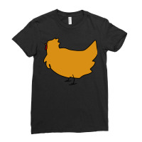 Ginger Chicken Ladies Fitted T-shirt | Artistshot