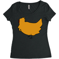 Ginger Chicken Women's Triblend Scoop T-shirt | Artistshot