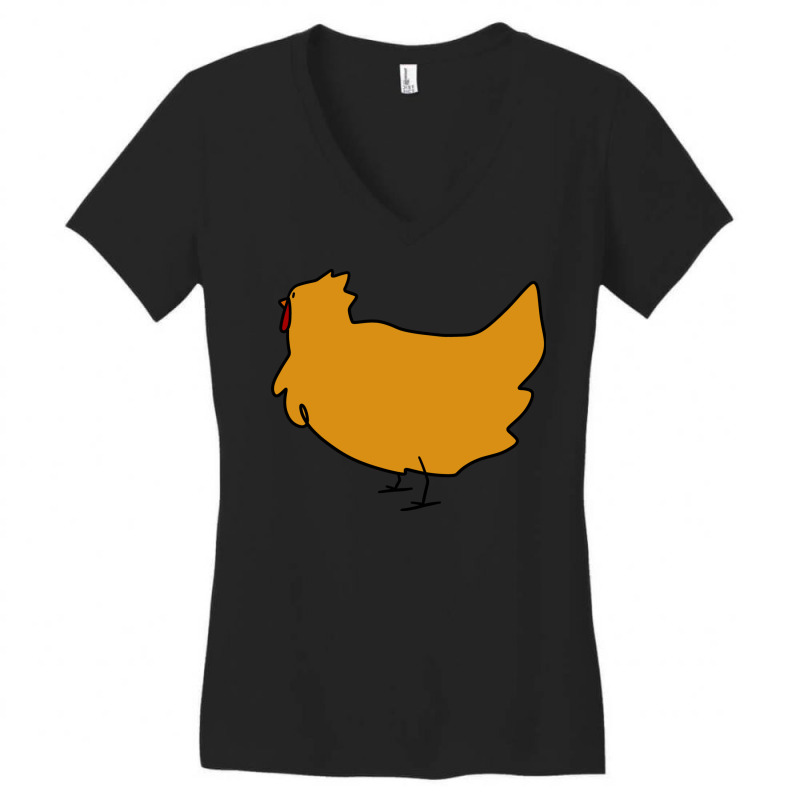 Ginger Chicken Women's V-Neck T-Shirt by ilham12 | Artistshot