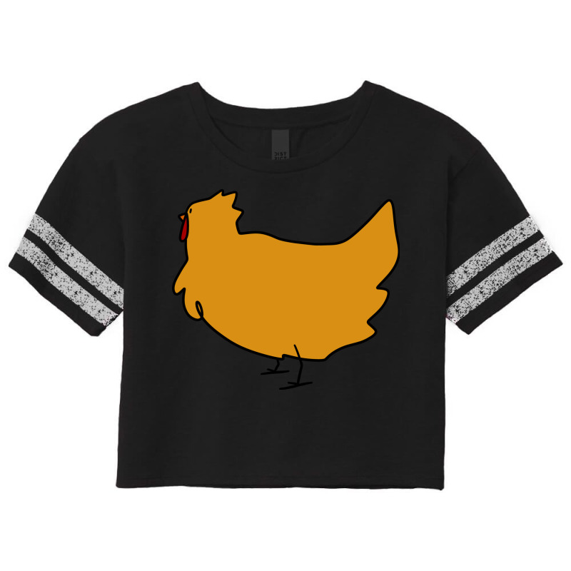 Ginger Chicken Scorecard Crop Tee by ilham12 | Artistshot