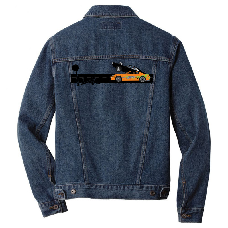 The Fast And The Furious Classic Moment Men Denim Jacket by paturusharpek | Artistshot