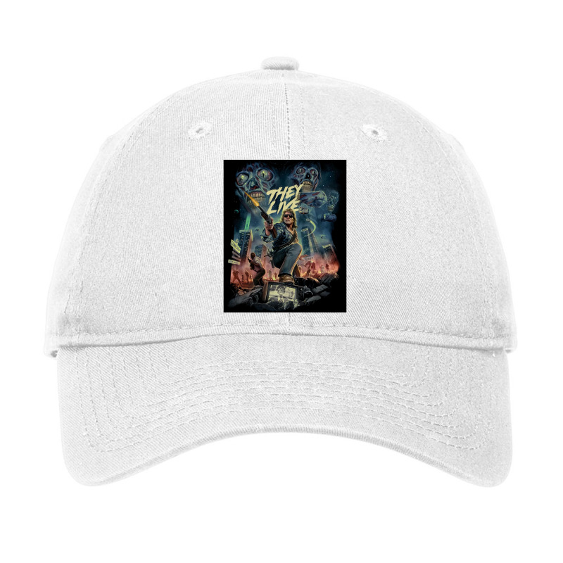 They Live Adjustable Cap by phaolapopoiz | Artistshot