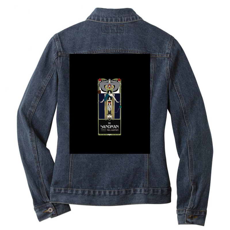 The Sandman Homage Ladies Denim Jacket by kheiluherziy | Artistshot