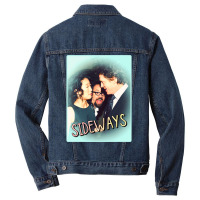 Sideways Poster Men Denim Jacket | Artistshot